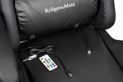 Fotel gamingowy Kruger&amp;Matz GX-150 Czarny LED