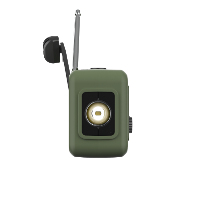 Radio solarne, przenośne radio awaryjne SOS, powerbank 2000mAh, latarka, dynamo, Kruger&Matz