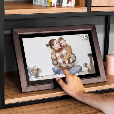 Cyfrowa ramka Kruger&amp;Matz na zdjęcia FRAMEO Wi-Fi 15&quot; drewniana ramka