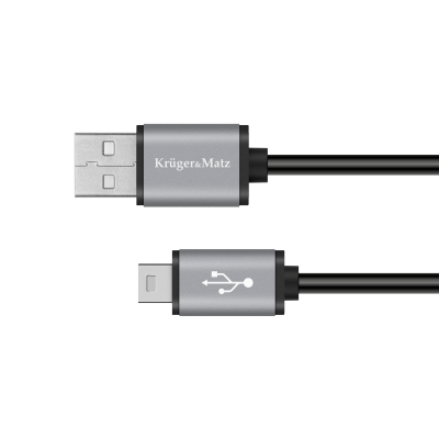 Kabel USB - mini USB 1m Kruger&amp;Matz Basic