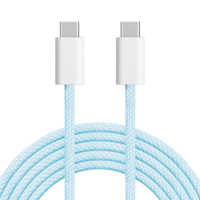 Kabel USB typu C - USB typu C 100 W 1 m niebieski Kruger&Matz Basic