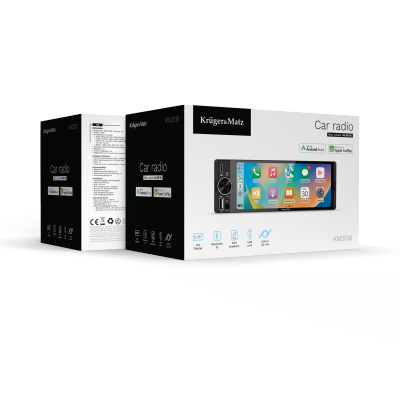 Radio samochodowe Kruger&Matz KM2016 CarPlay/AndroidAuto