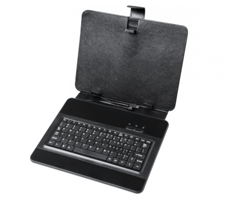 Pokrowiec uniwersalny do tabletów 9.7 cala z klawiatura mini USB