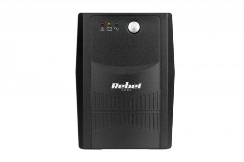 Zasilacz awaryjny UPS REBEL model Micropower 600 ( offline, 600VA / 360W , 230 V , 50Hz )