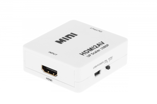 Konwerter sygnału gniazdo HDMI - gniazdo AV - CHINCH CVBS + AUDIO