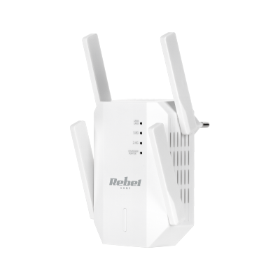 Repeater - wzmacniacz sieci bezprzewodowej 2.4+5 GHz Rebel