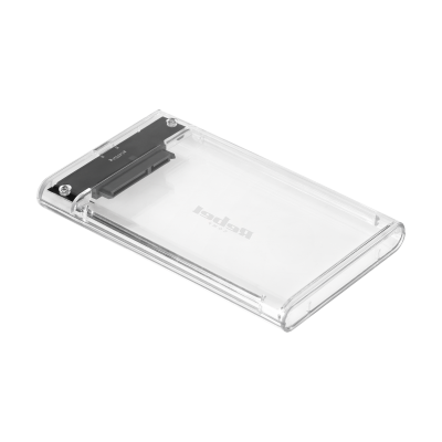 Obudowa dysku 2,5&quot; SATA USB C 3.1  Rebel przeźroczysta