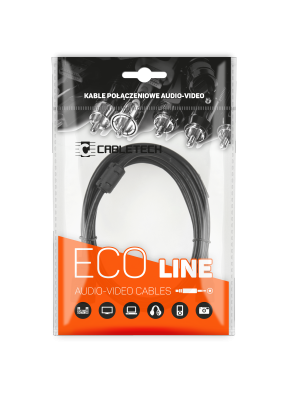 Kabel wtyk jack 3.5 - 2RCA 10m Cabletech Eco-Line