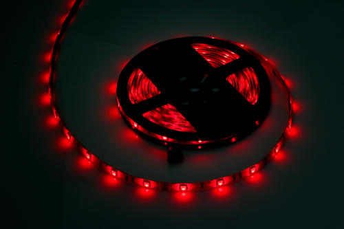 Sznur diodowy 5m Rebel  RGB(150x5050 SMD), wodoodporny -- białe PCB