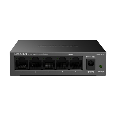 SWITCH MS105GS, 5 portów RJ45 10/100/1000 Mbps / MERCUSYS