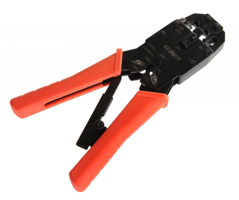 Zaciskacz wtyków 4P-6P-8P HT-2008R