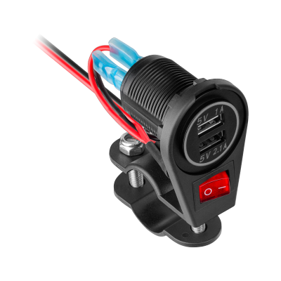 Ładowarka motocyklowa 2xUSB 3100 mA