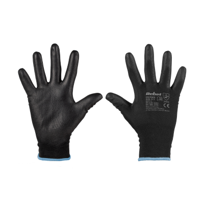 Rękawice robocze poliuretanowe CS-P002  r.9 L (12kpl.)