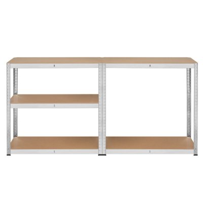 Regał metalowy magazynowy 180x90x40 biały Rebel RB-1251W