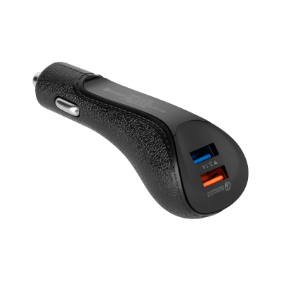 Ładowarka samochodowa REBEL 2xUSB 5100mA 15W z funkcją Quick Charge 3.0