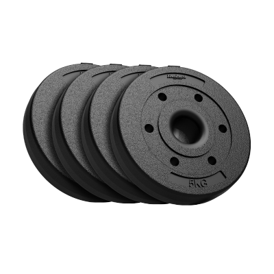 Obciążenie bitumiczne olimpijskie zestaw 4x5kg, otwór 51mm , REBEL ACTIVE
