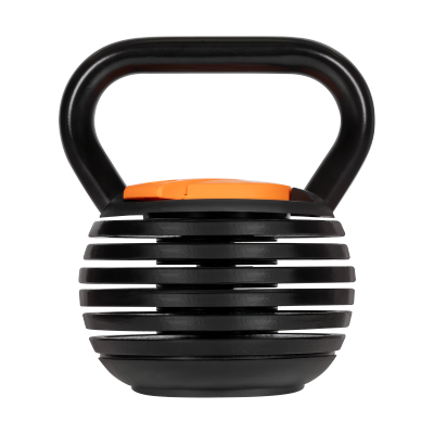 Kettlebell żeliwny automatyczny regulowany 9kg, REBEL ACTIVE