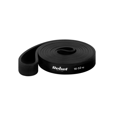 Zestaw gum do ćwiczeń lateksowy - Power Band PLs-2, 4-45 kg, 4 gumy,  REBEL ACTIVE