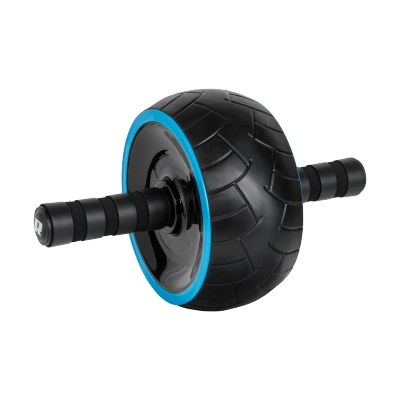Kółko pojedyńcze, roller do ćwiczeń mięśni brzucha AB Wheel AB-1 , REBEL ACTIVE