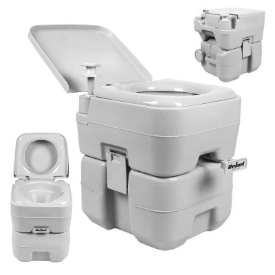 Przenośna toaleta turystyczna 20L / 12L , Rebel Active