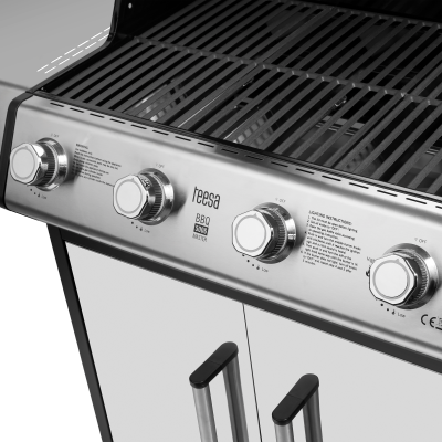 Teesa BBQ 5006 MASTER grill gazowy - 5 palników- miejsce na butlę