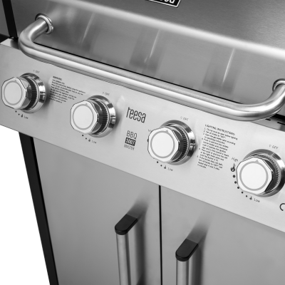 Teesa BBQ 5007  MASTER grill gazowy - 5 palników- miejsce na butlę