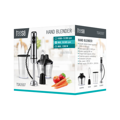 Blender ręczny zestaw 1200W