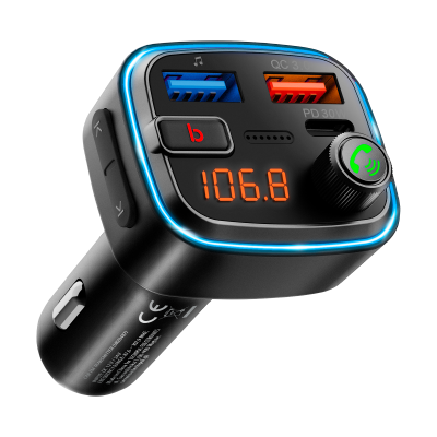 Transmiter samochodowy FM z funkcją bluetooth