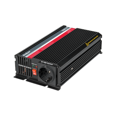 Przetwornica REBEL 12V/230V 1000W (gn. typu F:niemieckie)