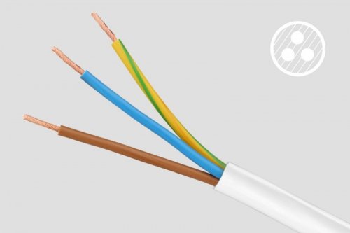 Przedłużacz sieciowy Rebel  3 gniazda + 2  gniazda USB z wyłącznikiem - 1.5m