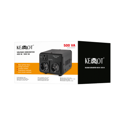 Konwerter napięcia KEMOT 400 W / 500 VA