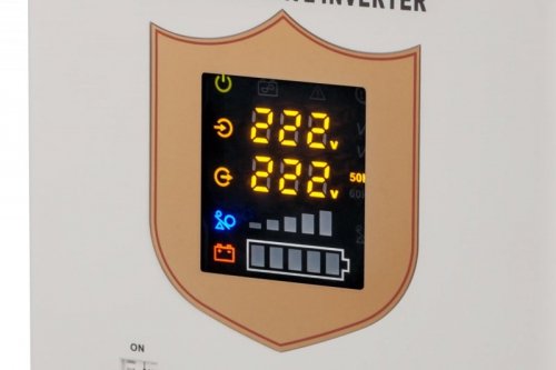 Zasilacz awaryjny KEMOT PROsinus-2200  przetwornica z czystym przebiegiem sinusoidalnym i funkcją ładowania  12V 230V 2200VA/160