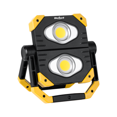 Przenośny reflektor LED 2XCOB