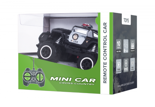 Mini samochód zdalnie sterowany REBEL POLICE