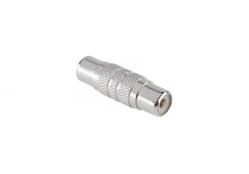 Złącze RCA-RCA met./paluszek/CK2506