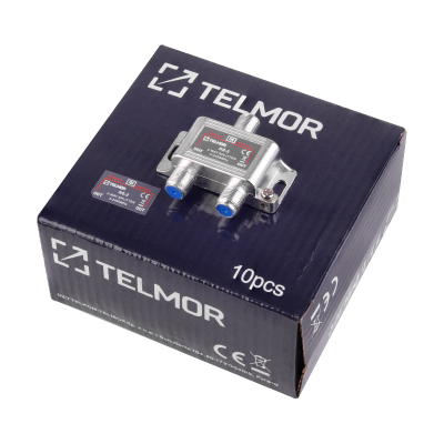 RS-2 SPLITTER 2X 2.4G DC TELMOR