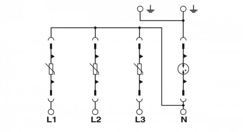 Ogranicznik przepięć Phoenix Contact (VAL-MS_230/3+1)