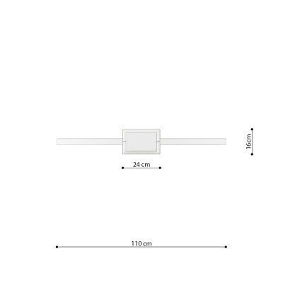 Lampa wisząca RIO 110 biały LED 4000K