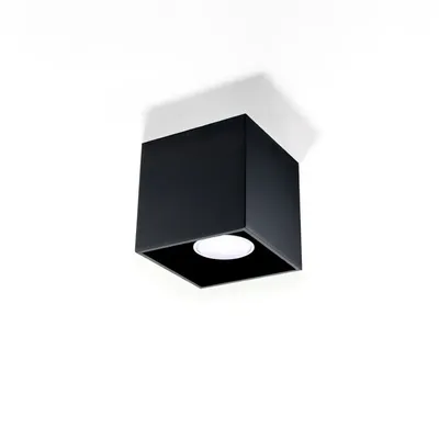 Plafon QUAD 1 czarny
