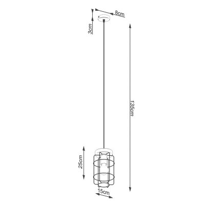 Lampa wisząca GOTTO 1