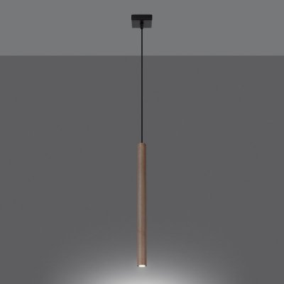 Lampa wisząca PASTELO 1 drewno