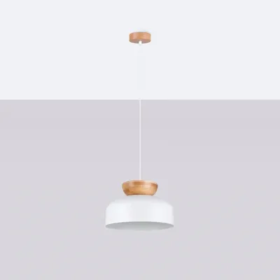 Lampa wisząca MARION biała