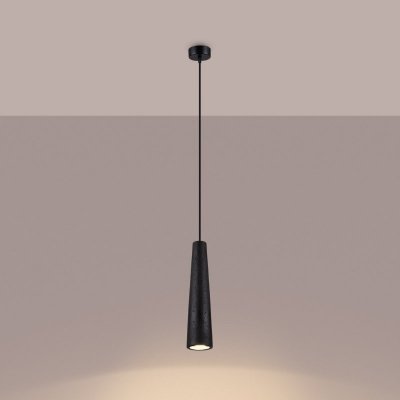 Lampa wisząca ELECTRA czarna beton