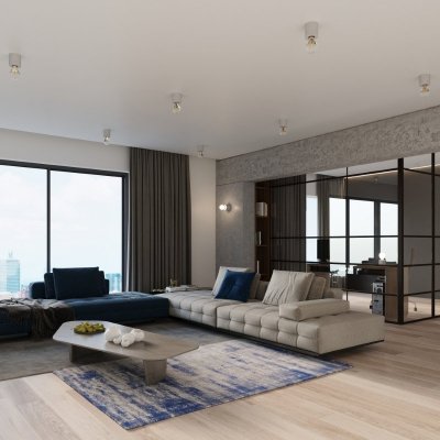 Lampa biurkowa SALGADO beton