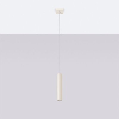 Lampa wisząca LAGOS 1 beżowa