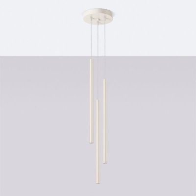 Lampa wisząca PASTELO 3P beżowa