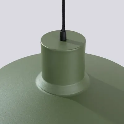 Lampa wisząca BILO zielona oliwka