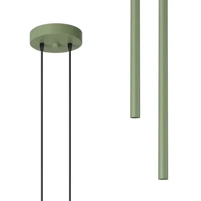 Lampa wisząca PASTELO 2 szałwiowa