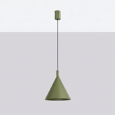 Lampa wisząca NOX 25 zielona oliwka