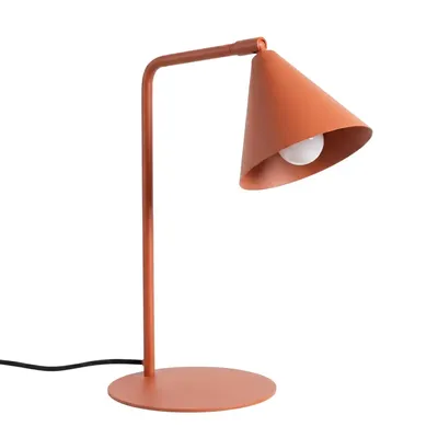 Lampa biurkowa NOX ochra czerwona